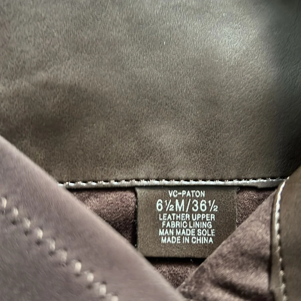 Vince Camuto Brown‎ Leather Boots Paton over the knee